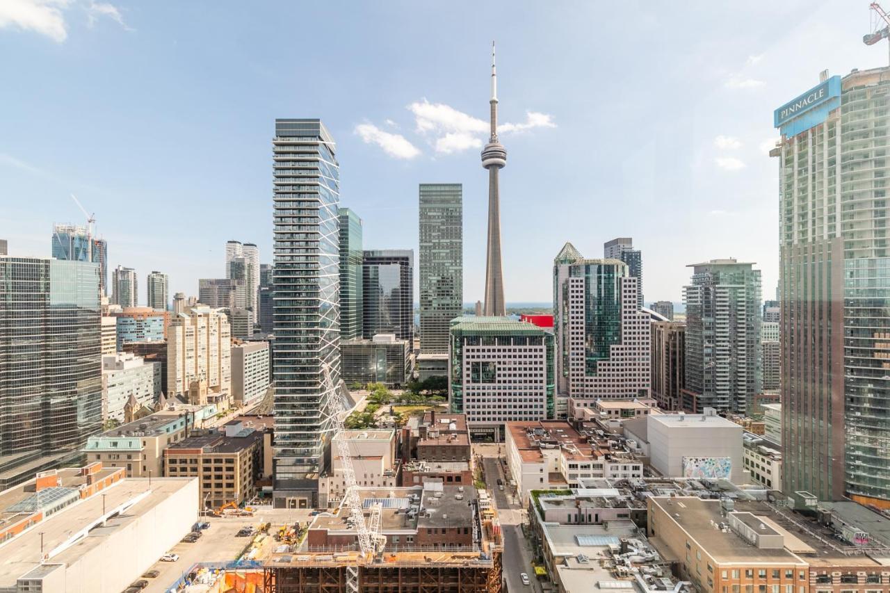 Luxury 2 Bedroom In The Heart Of Entertainment District W/ Cn Tower View Τορόντο Εξωτερικό φωτογραφία