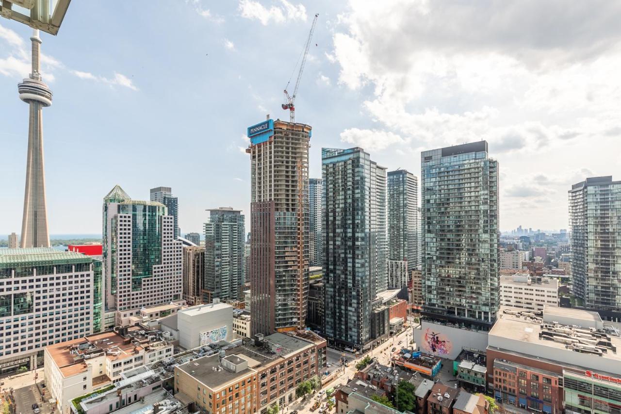 Luxury 2 Bedroom In The Heart Of Entertainment District W/ Cn Tower View Τορόντο Εξωτερικό φωτογραφία